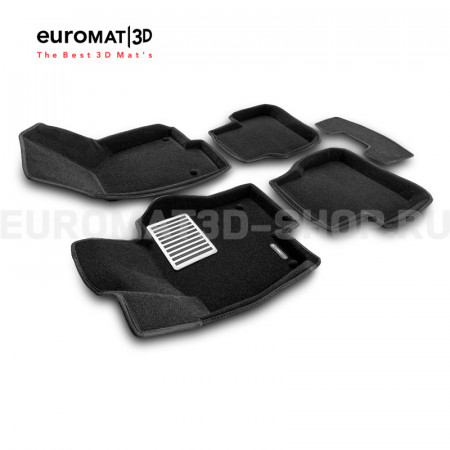 Текстильные 3D коврики Euromat3D Lux в салон для Volkswagen Passat B6 (2005-2011) № EM3D-005412 Текстильные 3D коврики Euromat3D Lux в салон для Volkswagen Passat B6 (2005-2011) № EM3D-005412