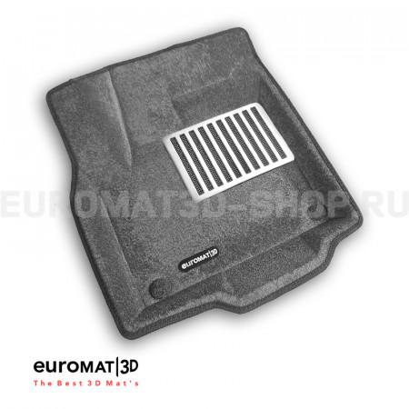 Текстильные 3D коврики Euromat3D Lux в салон для Land Rover Range Rover Evoque (2011-2018) № EM3D-003103G Серые Текстильные 3D коврики Euromat3D Lux в салон для Land Rover Range Rover Evoque (2011-2018) № EM3D-003103G Серые