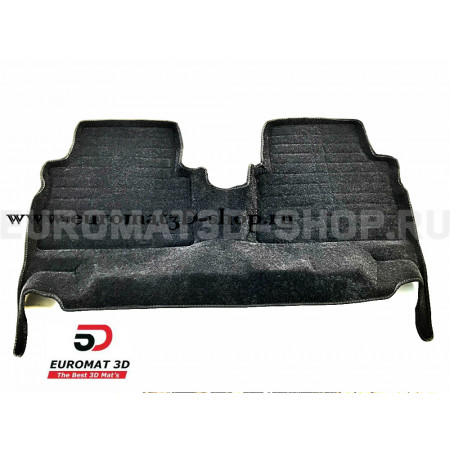 Текстильные 5D коврики с высоким бортом Euromat3D в салон для Ford Kuga (2013-) № EM5D-002210