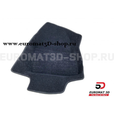 Текстильные 5D коврики с высоким бортом Euromat3D в салон для Ford Kuga (2013-) № EM5D-002210