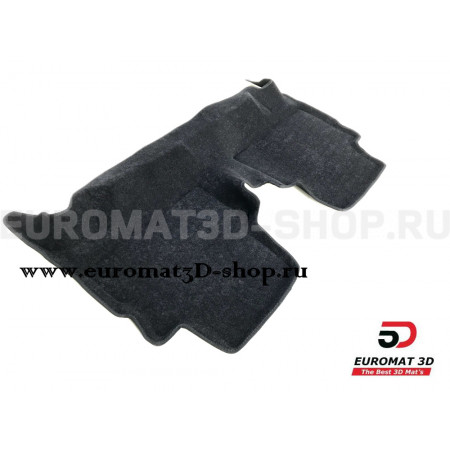 Текстильные 5D коврики с высоким бортом Euromat3D в салон для Ford Kuga (2013-) № EM5D-002210