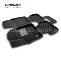 Текстильные 3D коврики Euromat3D Business в салон для Porsche Cayenne (2018-) № EMC3D-004106 Текстильные 3D коврики Euromat3D Business в салон для Porsche Cayenne (2018-) № EMC3D-004106