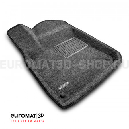 Текстильные 3D коврики Euromat3D Business в салон для Porsche Cayenne (2018-) № EMC3D-004106G Серые Текстильные 3D коврики Euromat3D Business в салон для Porsche Cayenne (2018-) № EMC3D-004106G Серые