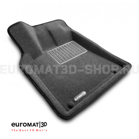 Текстильные 3D коврики Euromat3D Business в салон для Porsche Macan (2014-) № EMC3D-004103G Серые Текстильные 3D коврики Euromat3D Business в салон для Porsche Macan (2014-) № EMC3D-004103G Серые
