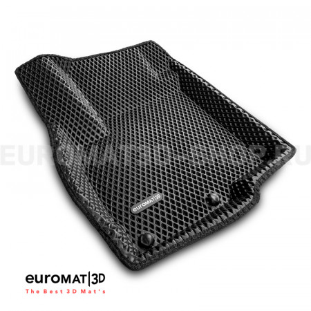 3D коврики Euromat3D EVA в салон для Mitsubishi Outlander (2012-2023) № EM3DEVA-003609