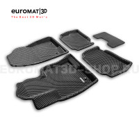 3D коврики Euromat3D EVA в салон для Mazda CX-9 (2017-) № EM3DEVA-003401