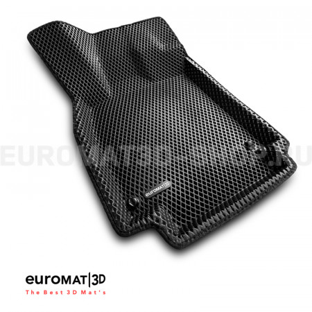 3D коврики Euromat3D EVA в салон для Audi A6 (2011-2018) № EM3DEVA-001107