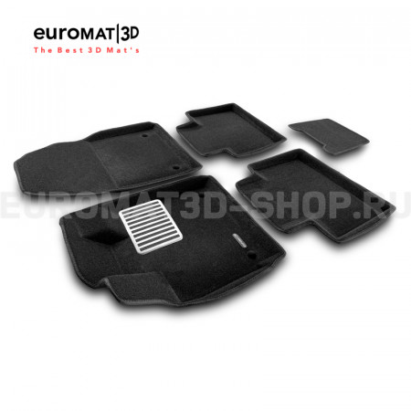 Текстильные 3D коврики Euromat3D Lux в салон для Exeed TXL (2019-) № EM3D-001423 Текстильные 3D коврики Euromat3D Lux в салон для Exeed TXL (2019-) № EM3D-001423