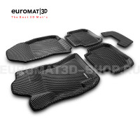 3D коврики Euromat3D EVA в салон для Subaru Outback (2010-2019) № EM3DEVA-004704