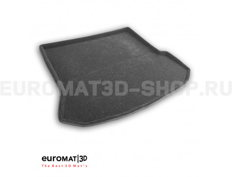 Текстильный 3D Коврик Euromat в багажник Для Exeed TXL (2019-) № EMT3D-001423