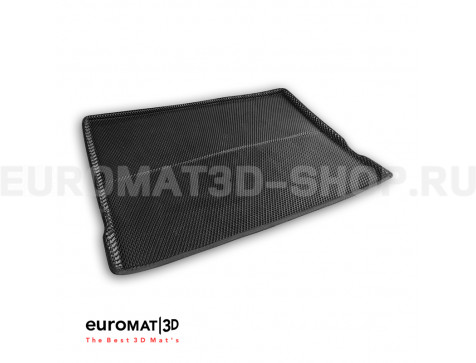 3D EVA коврик в багажник Euromat3D для Volkswagen Tiguan (2017-2024) № EMT3DEVA-005415