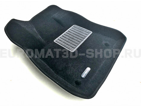 Текстильные 3D коврики Euromat3D Business в салон для Jac JS6 (2023-) № EMC3D-000011