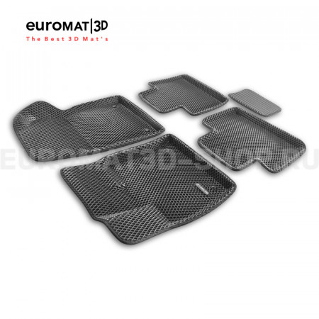 3D коврики Euromat3D EVA в салон для Geely Atlas (4WD) (2024-) № EM3DEVA-001418 3D коврики Euromat3D EVA в салон для Geely Atlas (4WD) (2024-) № EM3DEVA-001418