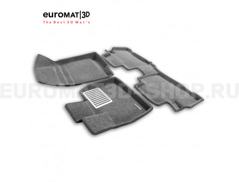 Текстильные 3D коврики Euromat3D Lux в салон для Tenet T8 (2025-) № EM3D-001446G Серые Текстильные 3D коврики Euromat3D Lux в салон для Tenet T8 (2025-) № EM3D-001446G Серые