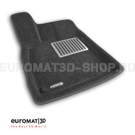 Текстильные 3D коврики Euromat3D Lux в салон для Audi Q5L (2017-2026) № EM3D-001117 Текстильные 3D коврики Euromat3D Lux в салон для Audi Q5L (2017-2026) № EM3D-001117